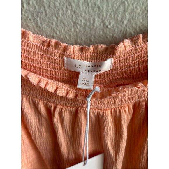 ❤️LC Lauren Conrad Flutter Sleeve Top XL - Picture 2 of 5